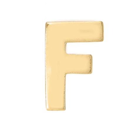 Yellow Gold, Letter Bead - Image 8