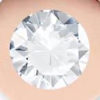 Rose Gold, White Diamond Letter - Image 2