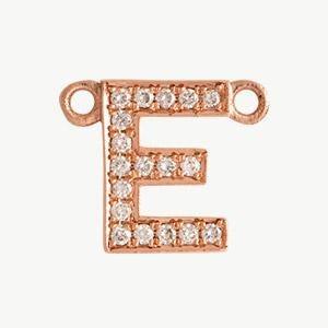 Rose Gold, White Diamond Letter - Image 34