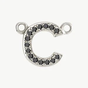 White Gold, Black Diamond Letter - Image 31