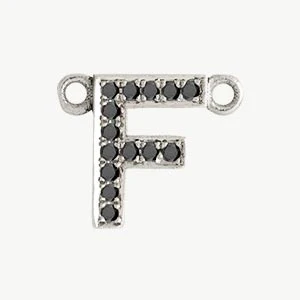 White Gold, Black Diamond Letter - Image 34