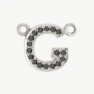 White Gold, Black Diamond Letter - Image 35