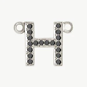 White Gold, Black Diamond Letter - Image 36