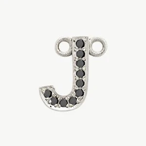 White Gold, Black Diamond Letter - Image 38