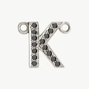 White Gold, Black Diamond Letter - Image 39