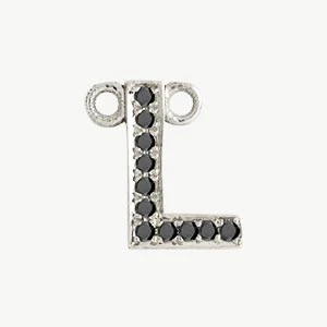 White Gold, Black Diamond Letter - Image 40