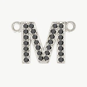 White Gold, Black Diamond Letter - Image 41