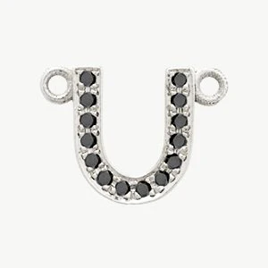 White Gold, Black Diamond Letter - Image 48
