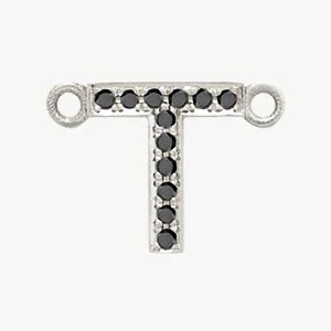 White Gold, Black Diamond Letter - Image 49