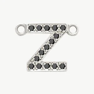 White Gold, Black Diamond Letter - Image 54