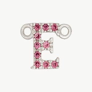 White Gold, Pink Sapphire Letter - Image 33