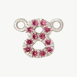 White Gold, Pink Sapphire Number - Image 10