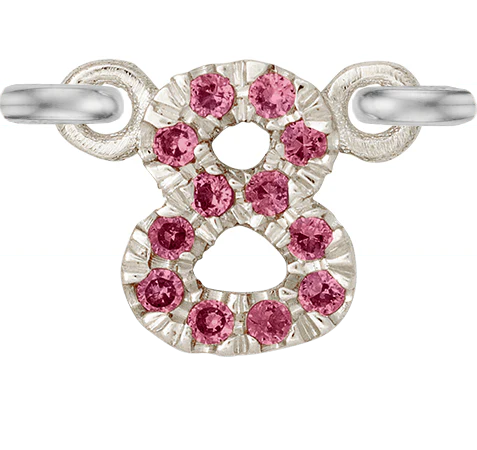White Gold, Pink Sapphire Number - Image 13