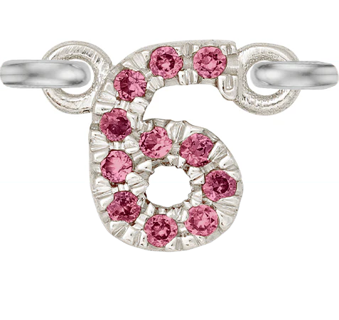 White Gold, Pink Sapphire Number - Image 15
