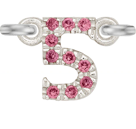 White Gold, Pink Sapphire Number - Image 16