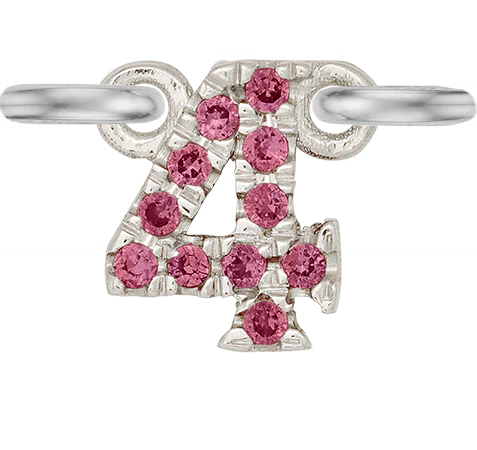 White Gold, Pink Sapphire Number - Image 17