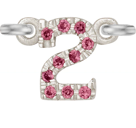 White Gold, Pink Sapphire Number - Image 19