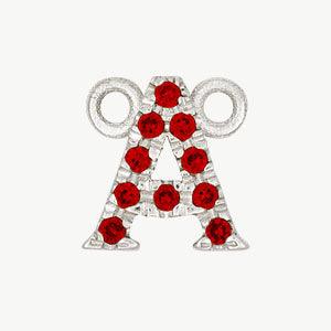 White Gold, Ruby Letter - Image 29