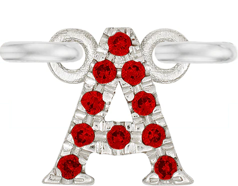 White Gold, Ruby Letter - Image 3
