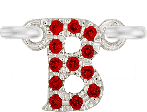 White Gold, Ruby Letter - Image 4