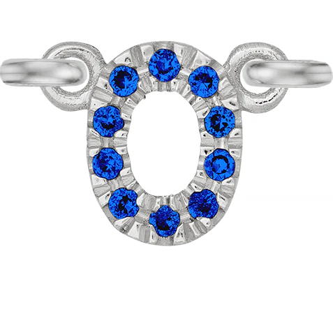 White Gold, Blue Sapphire Number - Image 3