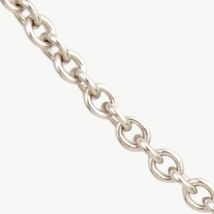 14k White Gold Chain - Image 3