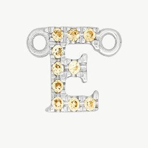 White Gold, Yellow Sapphire Letter - Image 33