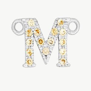 White Gold, Yellow Sapphire Letter - Image 41