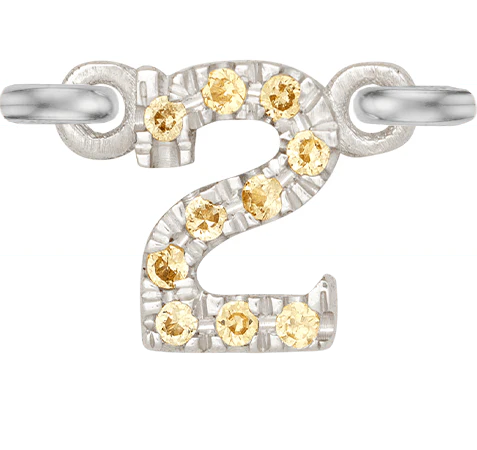 White Gold, Yellow Sapphire Number - Image 5