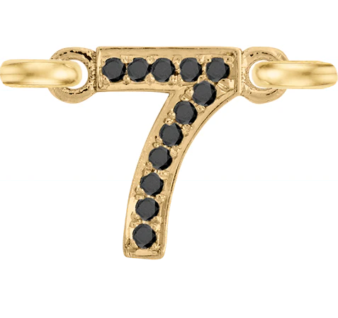 Yellow Gold, Black Diamond Number - Image 10