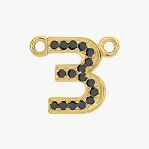 Yellow Gold, Black Diamond Number - Image 16