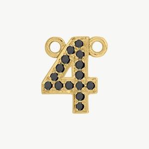 Yellow Gold, Black Diamond Number - Image 17