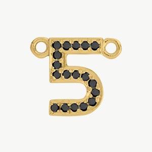 Yellow Gold, Black Diamond Number - Image 18