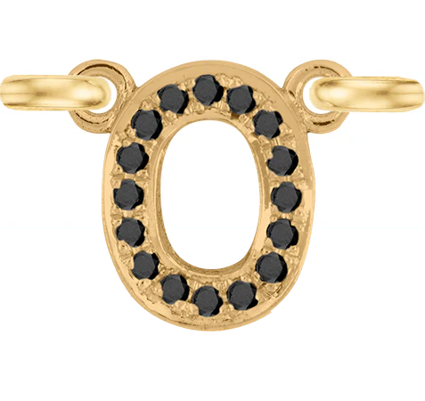Yellow Gold, Black Diamond Number - Image 3