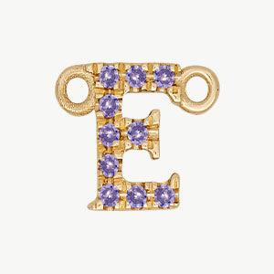 Yellow Gold, Lilac Sapphire Letter - Image 33