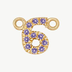 Yellow Gold, Lilac Sapphire Number - Image 18