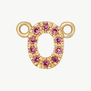 Yellow Gold, Pink Sapphire Number - Image 12