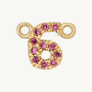 Yellow Gold, Pink Sapphire Number - Image 18