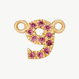 Yellow Gold, Pink Sapphire Number - Image 21