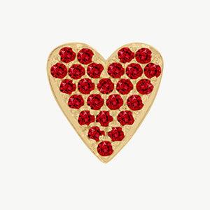 Yellow Gold, Ruby Charm Bead - Image 8