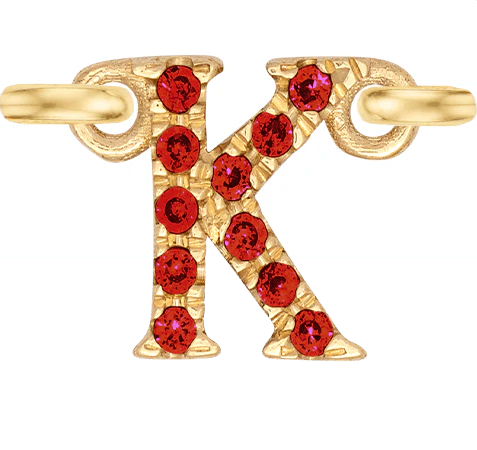 Yellow Gold, Ruby Letter - Image 13