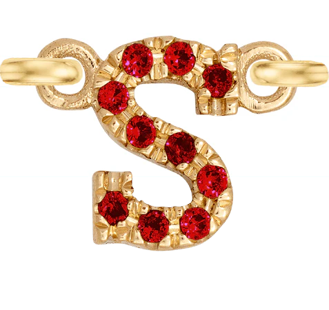 Yellow Gold, Ruby Letter - Image 21