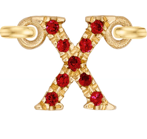 Yellow Gold, Ruby Letter - Image 26