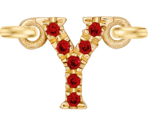 Yellow Gold, Ruby Letter - Image 27