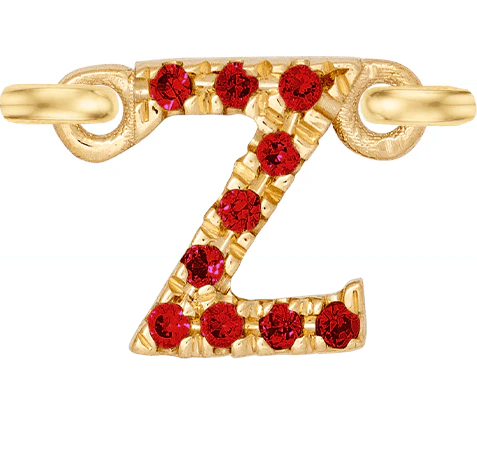 Yellow Gold, Ruby Letter - Image 28