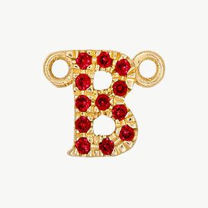Yellow Gold, Ruby Letter - Image 30