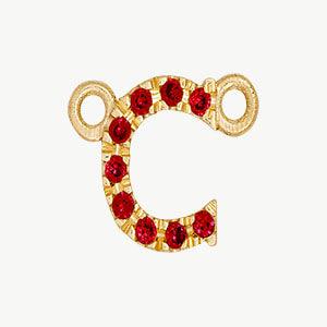 Yellow Gold, Ruby Letter - Image 31