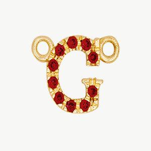 Yellow Gold, Ruby Letter - Image 35
