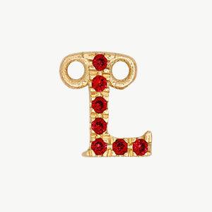 Yellow Gold, Ruby Letter - Image 40