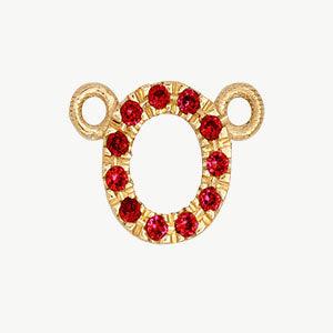 Yellow Gold, Ruby Letter - Image 43